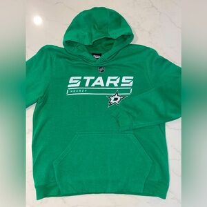 Dallas Stars Outer Stuff Hoodie Kids Size L- 14/16‎